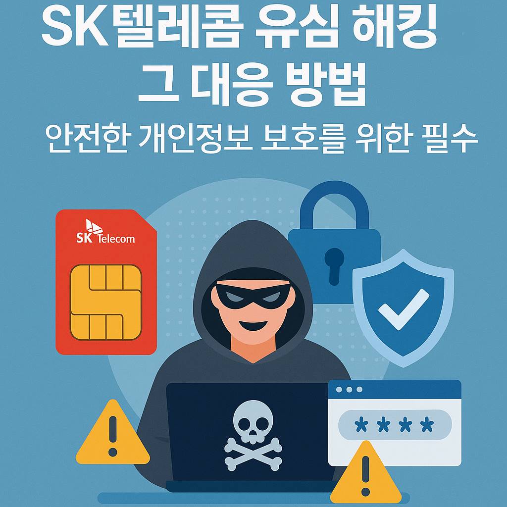 SK텔레콤 유심 해킹 사건, 당신이 지금 당장 해야 할 보안 조치